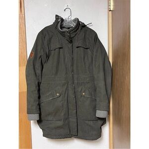 Cabelas primaloft olive green parka